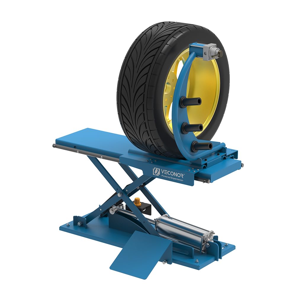 Pneumatic Tyre Wheel Lifter for Wheel Balancer Tire Lifting Machine Wheel Moving Device