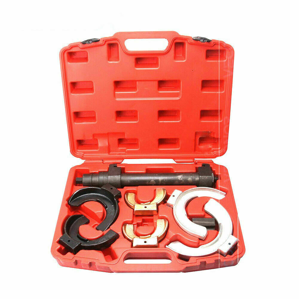 Interchangable Monoblock Forks Strut Coil Spring Compressor Extractor Tool Set For Modern Macpherson Suspension